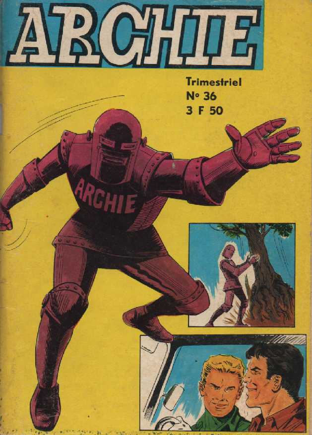 Scan de la Couverture Archie le Robot n 36